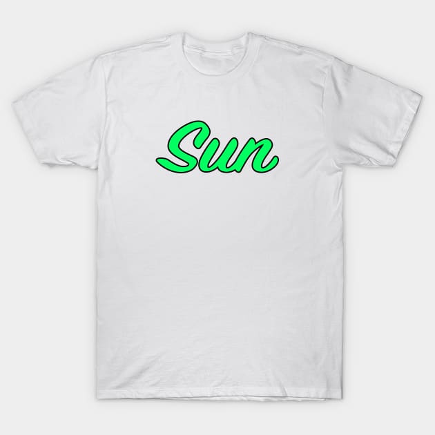 Sun T-Shirt by lenn